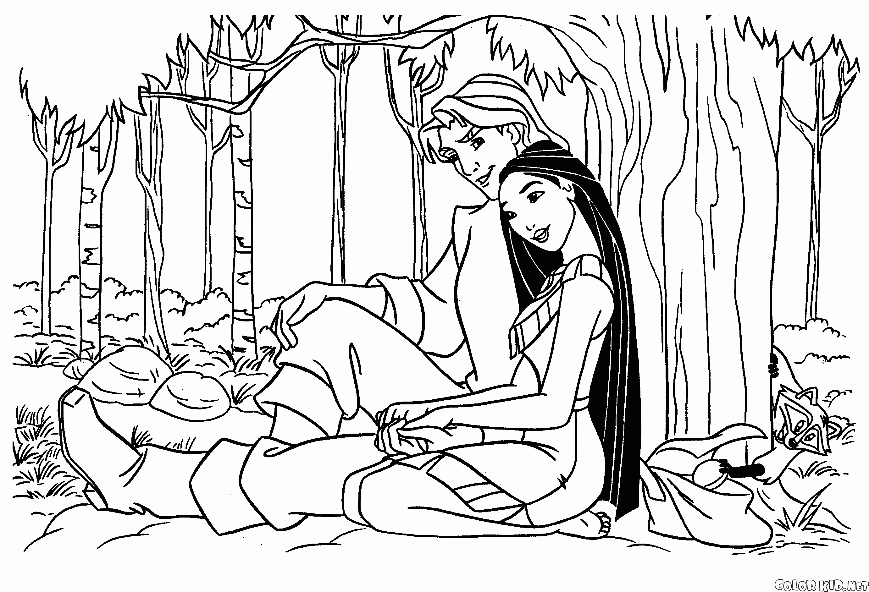 John ve Pocahontas