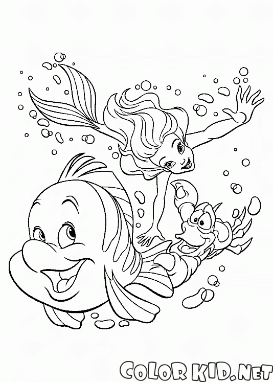 Pisi Sebastian ve Küçük Denizkızı