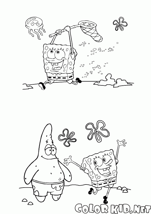 Sinsi sinsi Spongebob ve Patrick