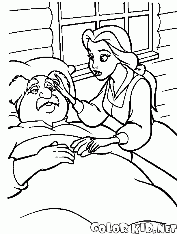 Belle babasının hastalığı