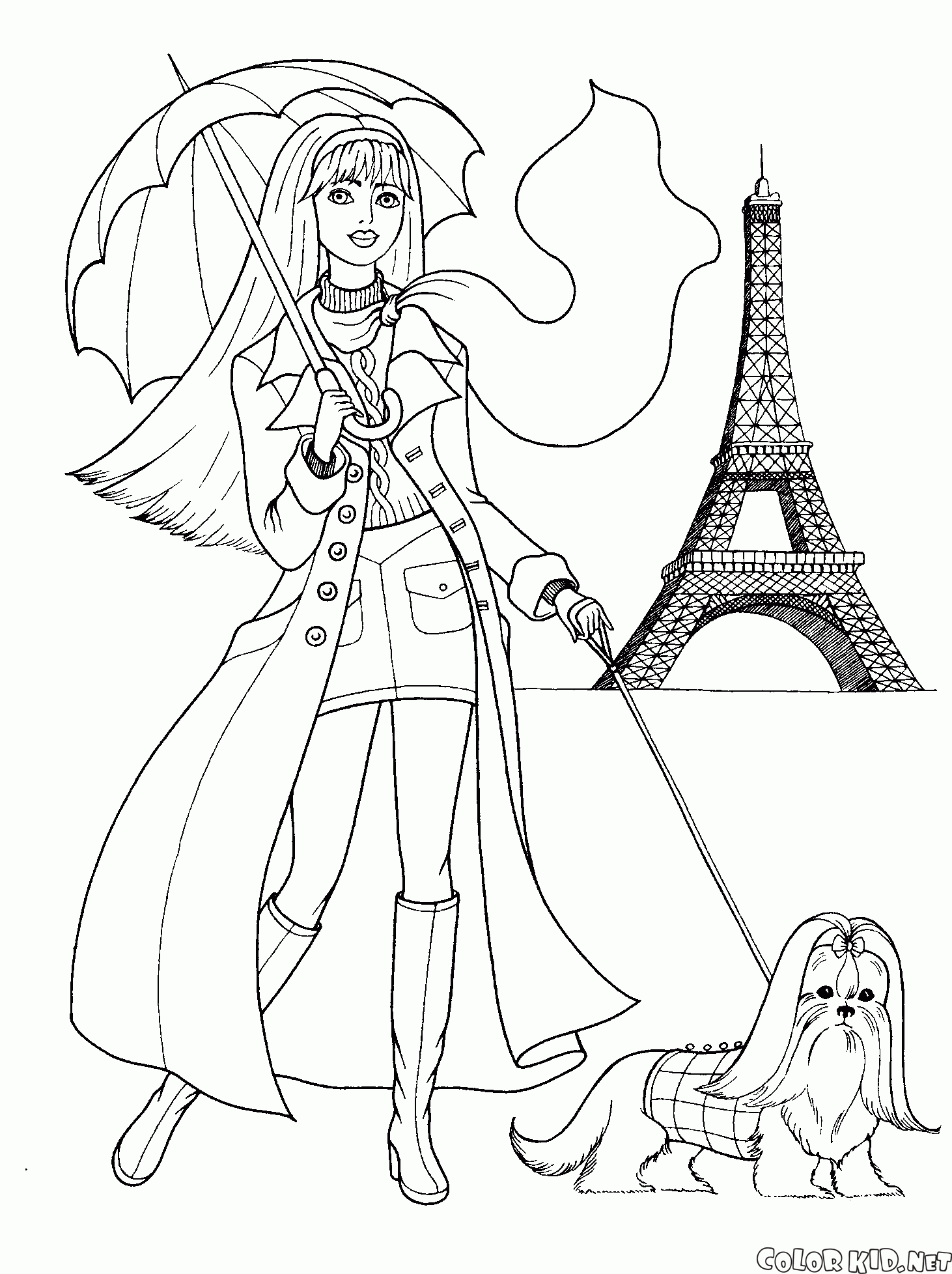Pariste Kız