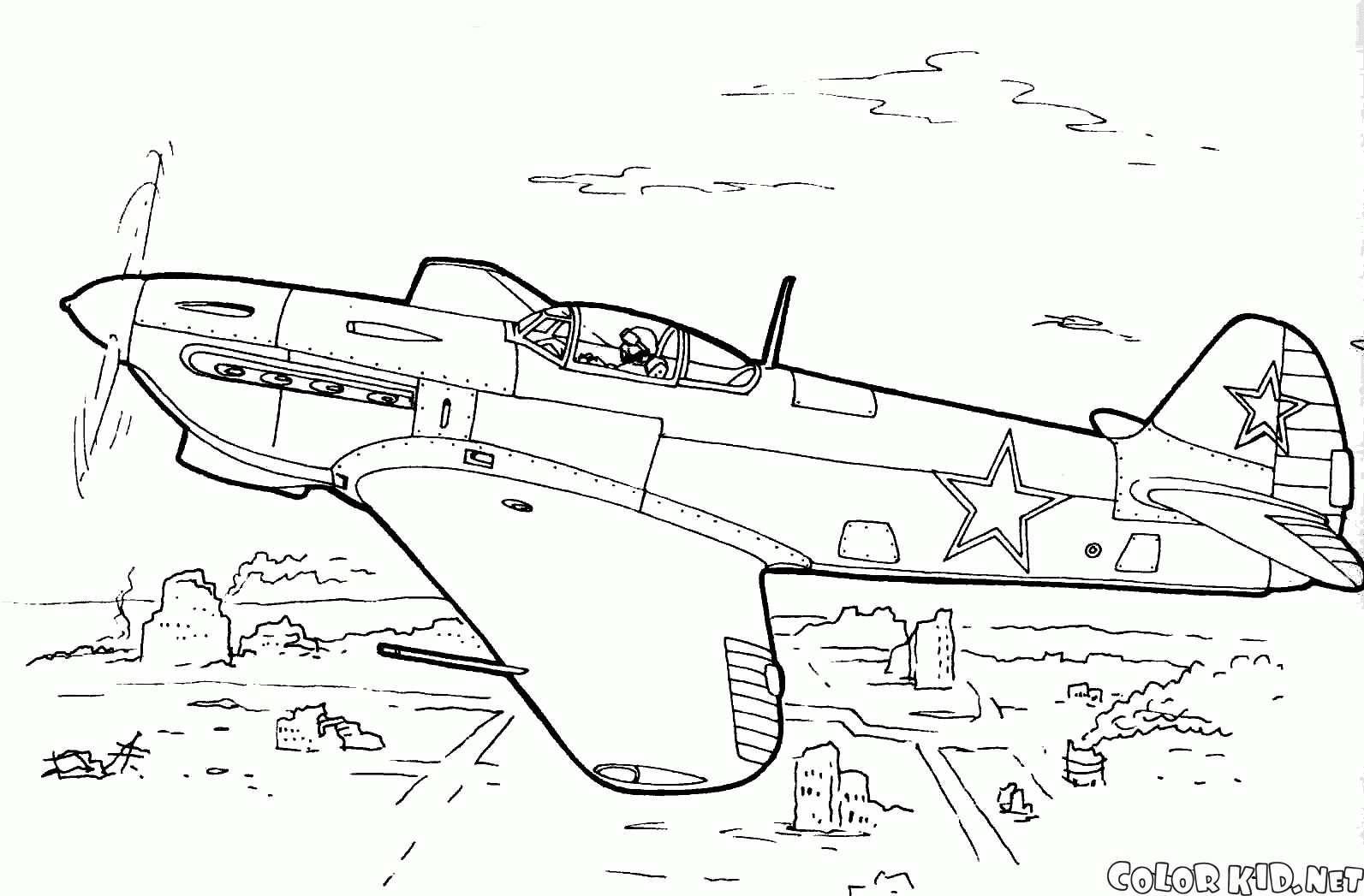 Yak-9r savaş uçağı