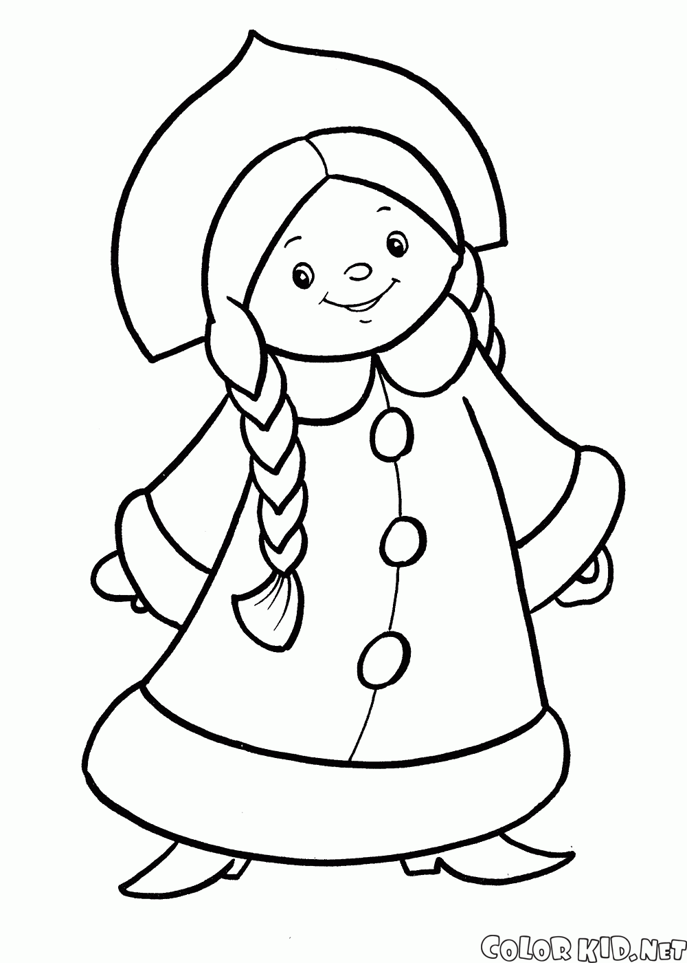Noel kostüm Snow Maiden