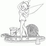Tinkerbell kendini hayran