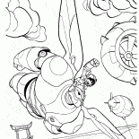 Hiro ve Baymax şehri kurtarmak