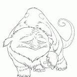 Sad canavar