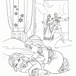 Elsa Anna yardımcı olur