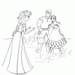 Elsa Anna ve Kristoff