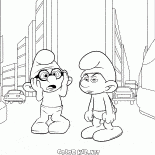 Gözlüklü Şirin ve Şirin Grouchy