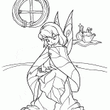 Tinkerbell giysi diker