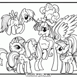 Küçük midilli eğlenmek