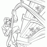 Flynn üstüne tırmanıyor