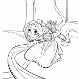 Rapunzel kadar bağlıdır