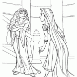 Anne Gothel ve Rapunzel