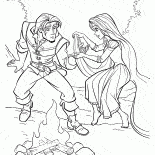 Rapunzel Flynn iyileşene