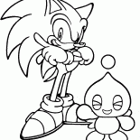 Sonic X ve Peynir Chao