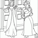 Prenses Fiona ve annesi