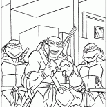 Bir misyonu Teenage Mutant Ninja Turtles