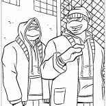 Şehirde Teenage Mutant Ninja Turtles