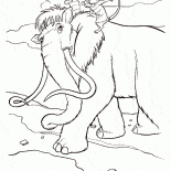 Mamut üzerinde Crash ve Eddie