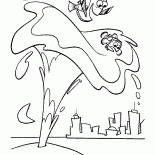 Suyun Balinanın akışı