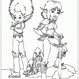 Kampanyada Arthur ve Selenia