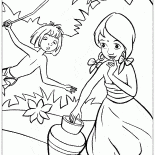 Mowgli ve kız