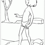 Mowgli orman araştırıyor