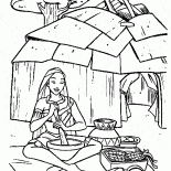 Pocahontas pişirme