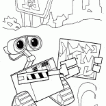 WALL-E ve çöp