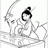 Mulan ve sadık midilli