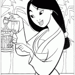 Mulan bir kuş bulur