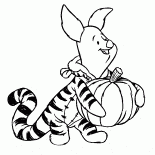 Halloween Piglet