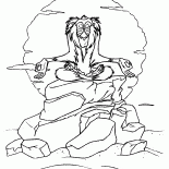 Gün batımında Rafiki