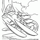 Don Karnage en Uçak