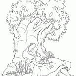 Alice ağacın altında uykuya dalmıştım