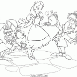 Hare, Alice ve Şapkacı