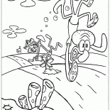 Bisiklet kapalı düşen