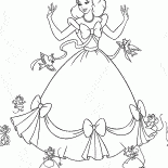 Güzel bir elbise Cinderella