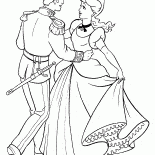 Dansta Cinderella ve Prens