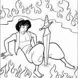 Aladdin yanıyor