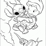 Stich Lila kurtardı