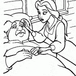 Belle babasının hastalığı