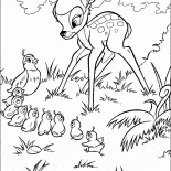 Bambi ve kuşlar