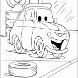 Lastik dükkan sahibi Luigi