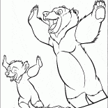 Koda ve Kenai eğlenin