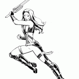 Savaşta Gamora