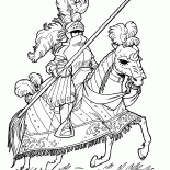 Bir turnuvaya Şövalye