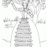 Bahçede Prenses