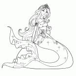 Barbie Prenses Mermaid